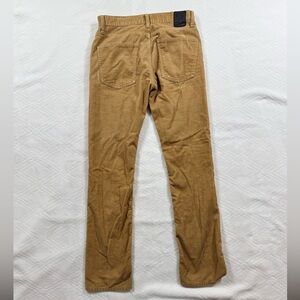 Gap Pants Mens 28 Brown Corduroy Vintage Slim High Rise Minimalist Classiccore